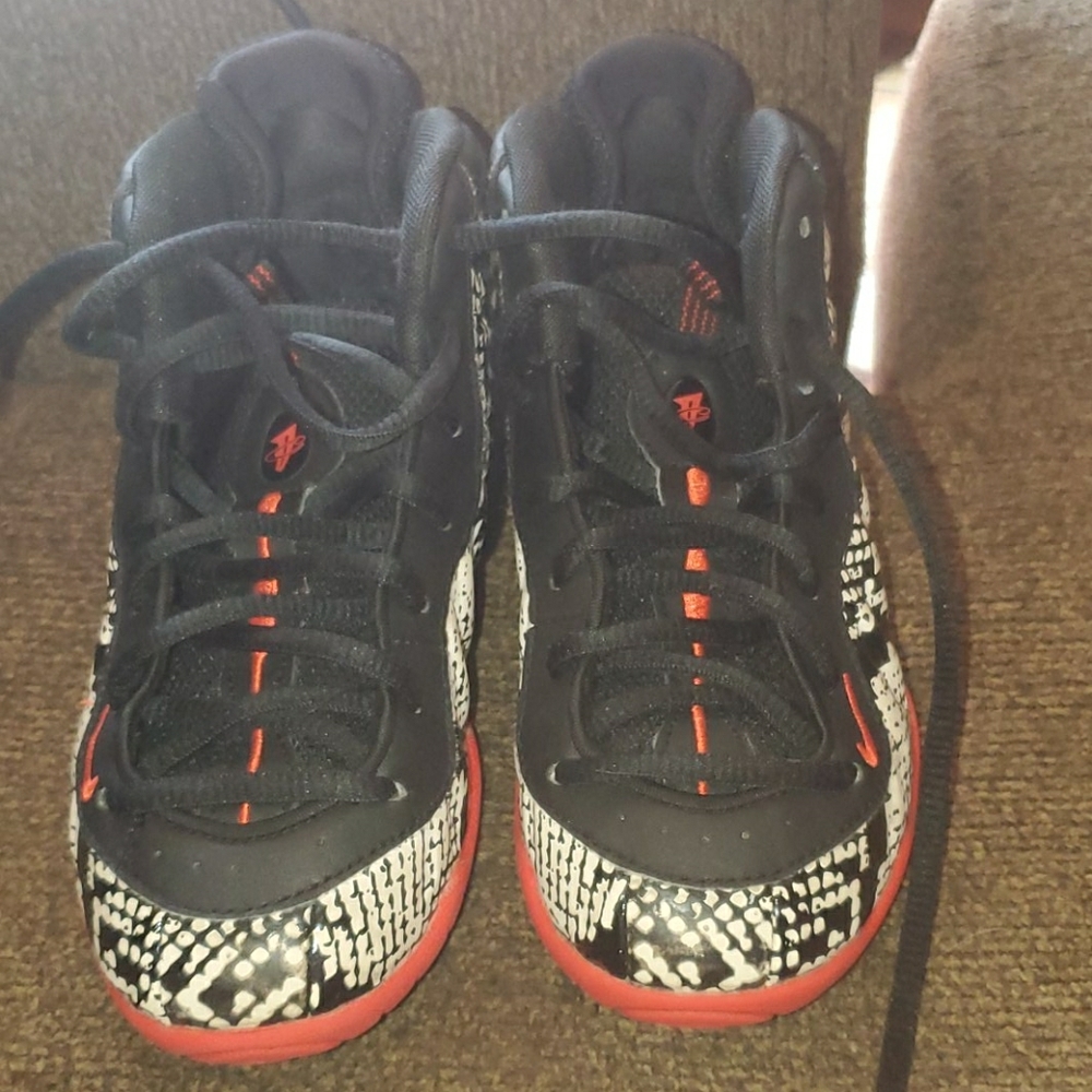 Snakeskin Foamposite Sneakers